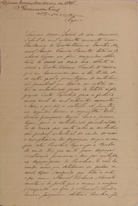 Correspond&ecirc;ncia recebida