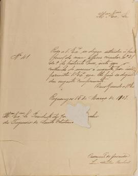 Correspond&ecirc;ncia recebida