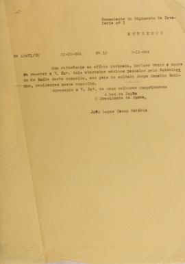 Correspond&ecirc;ncia recebida