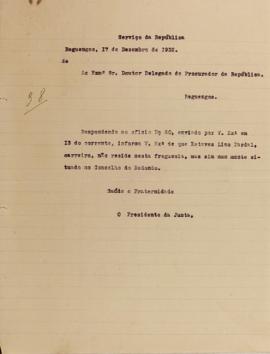 Correspond&ecirc;ncia recebida