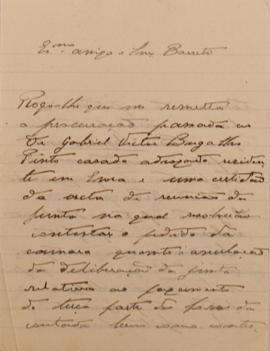 Correspond&ecirc;ncia recebida