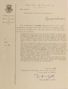 Correspond&ecirc;ncia recebida